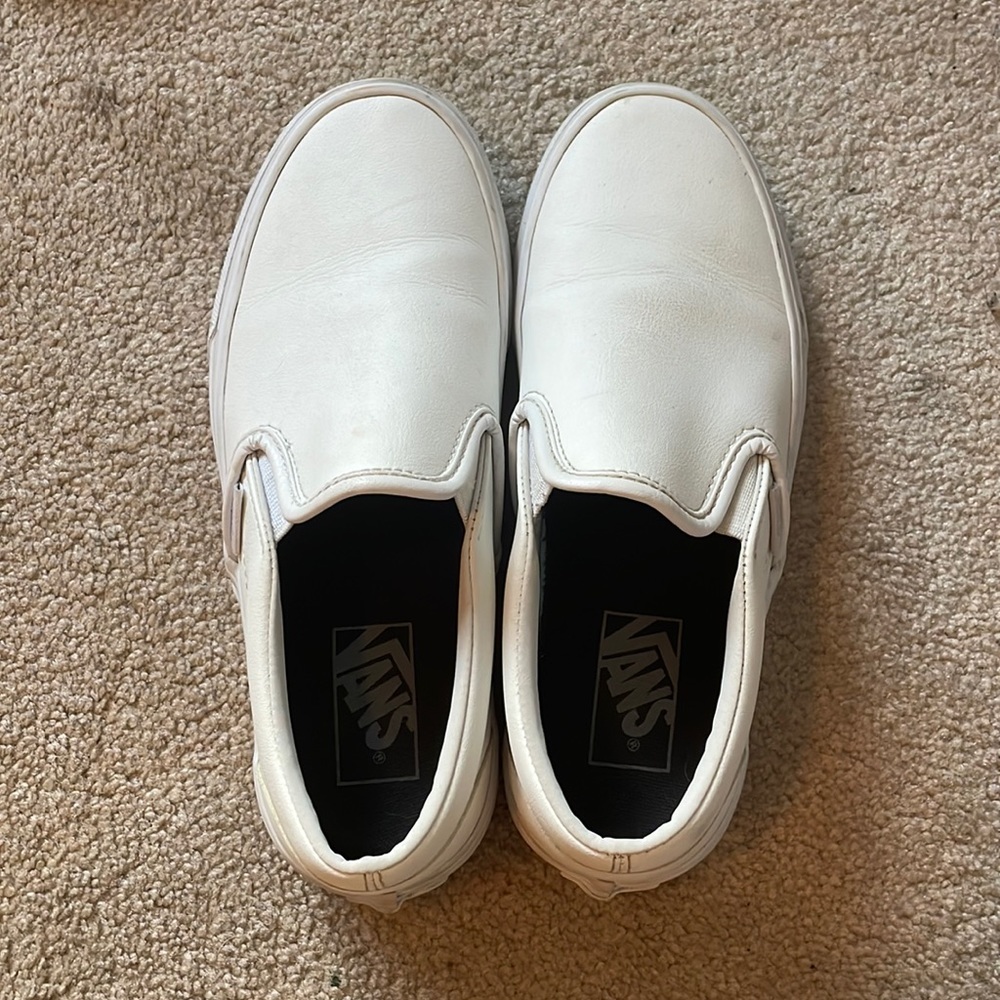 White vans womens size 7